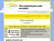 Tablet Screenshot of hogarkingvalladolid.com